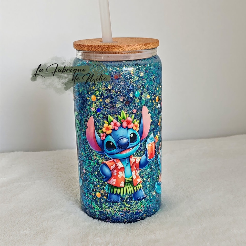 Gobelet paillette - Stitch – Image 2