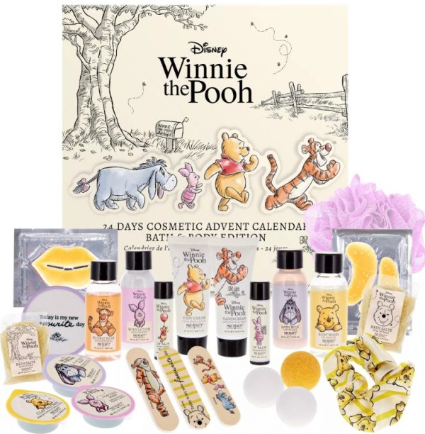 Calendrier de l'avent 24 cases - Winnie l'ourson