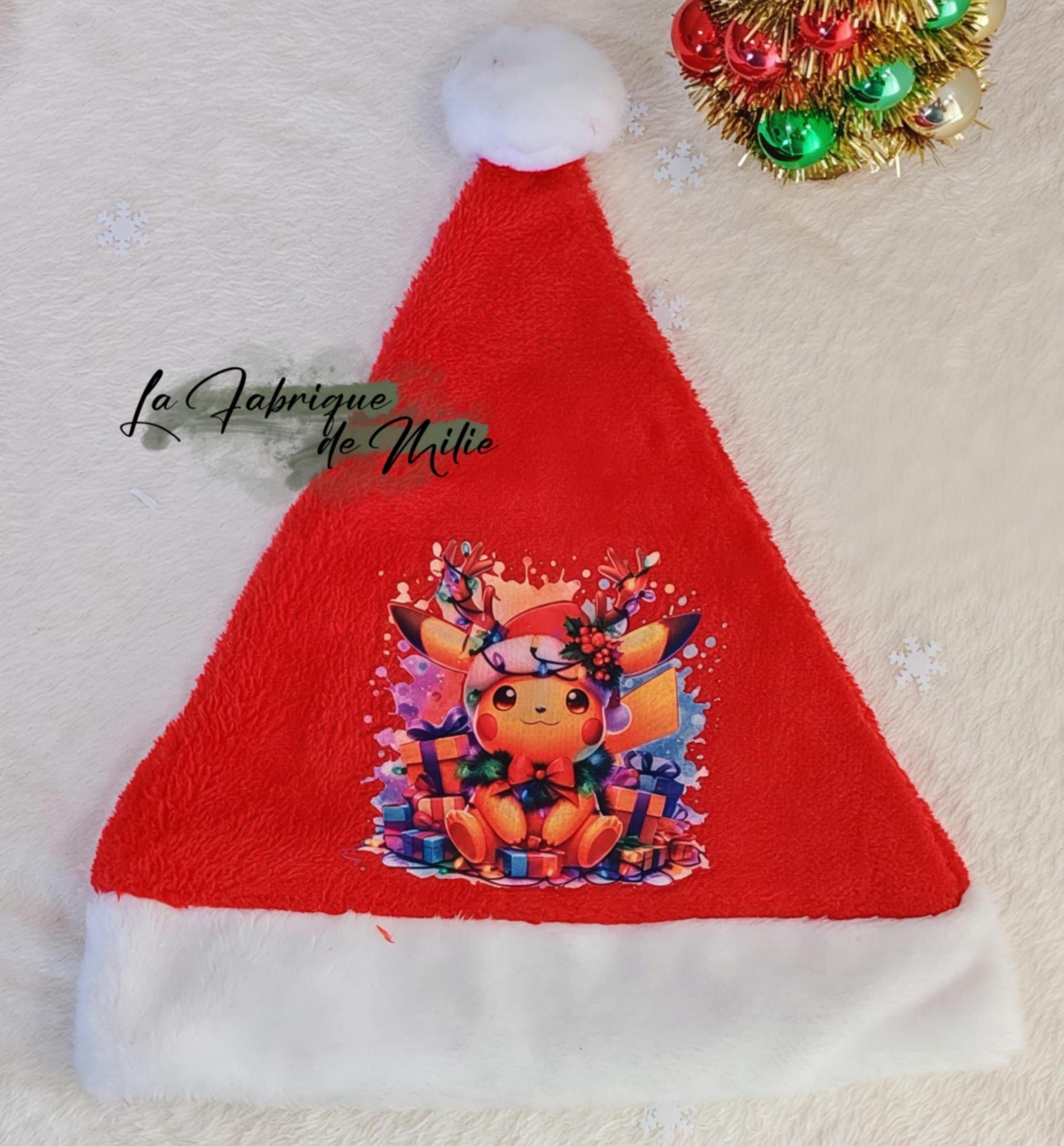 🎄 Bonnet de Noël personnalisé – Enfant & Adulte 🎅 – Image 6