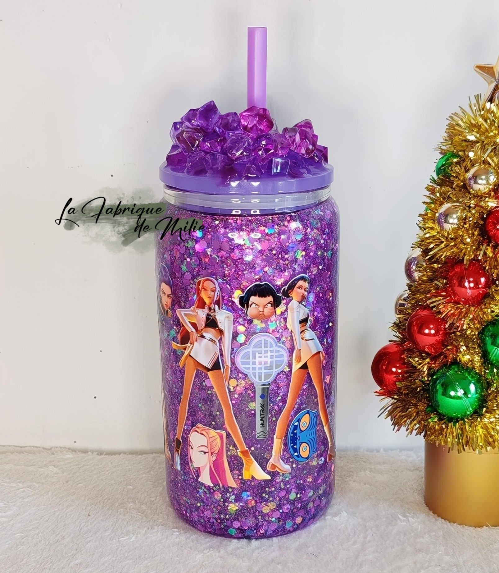 Gobelet Snow Globe – « Huntrix »