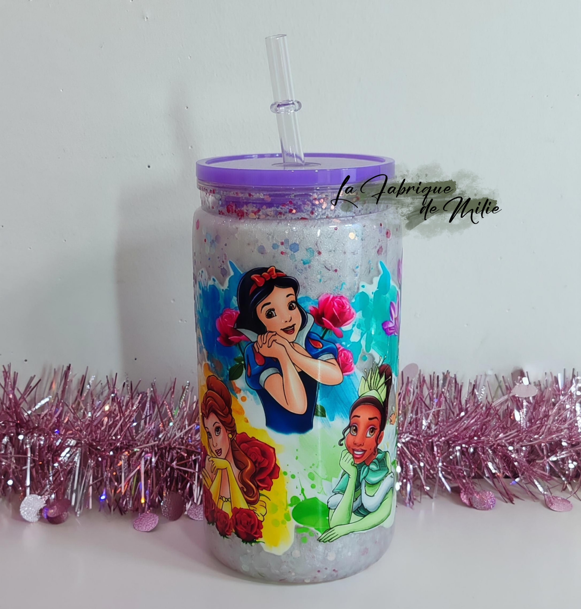 Gobelet Snow Globe – « Princesse »