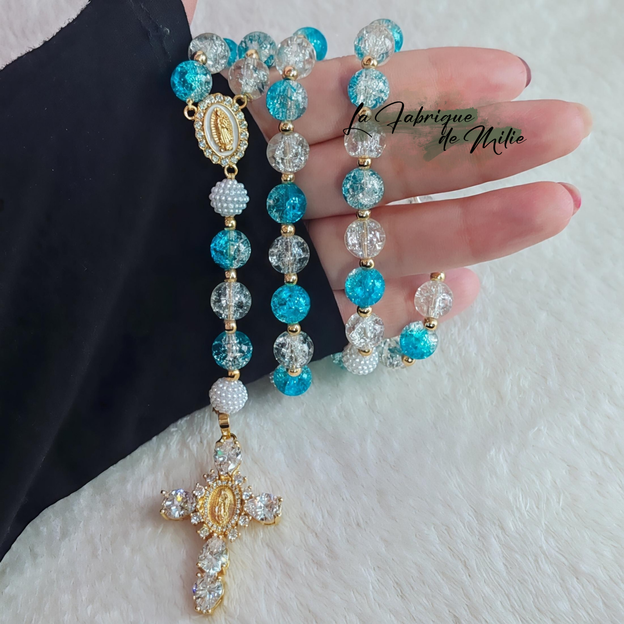 Chapelet modèle « bleu »