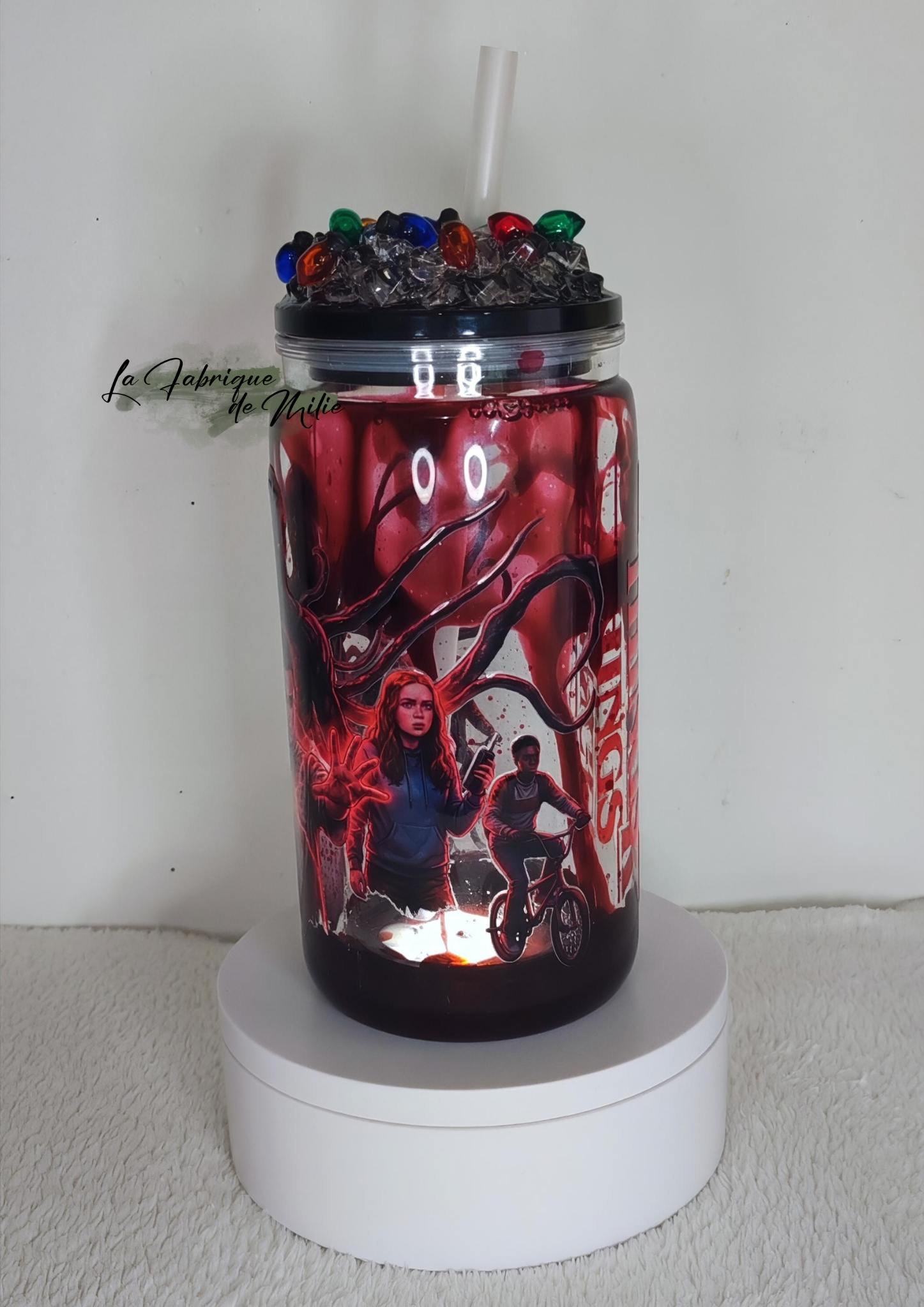 Gobelet Snow Globe - "Stranger things" – Image 3