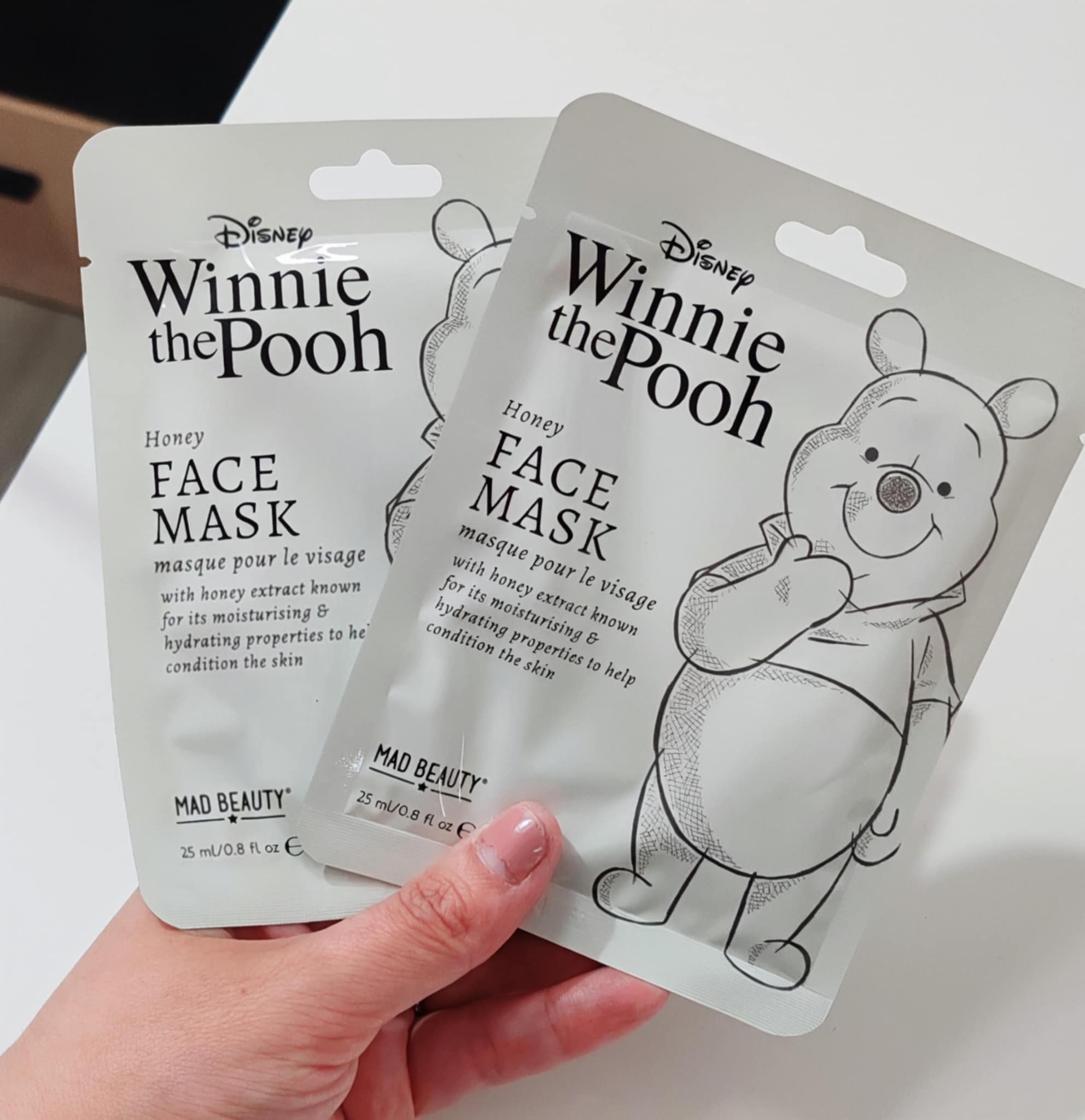 Lot de 2 masques beauté – Winnie l’Ourson