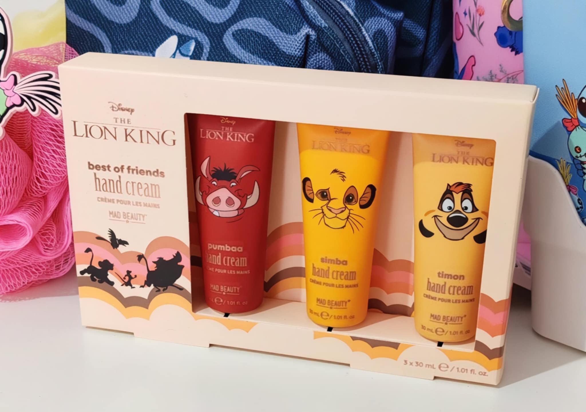 Ensemble de crèmes pour les mains – Le Roi Lion