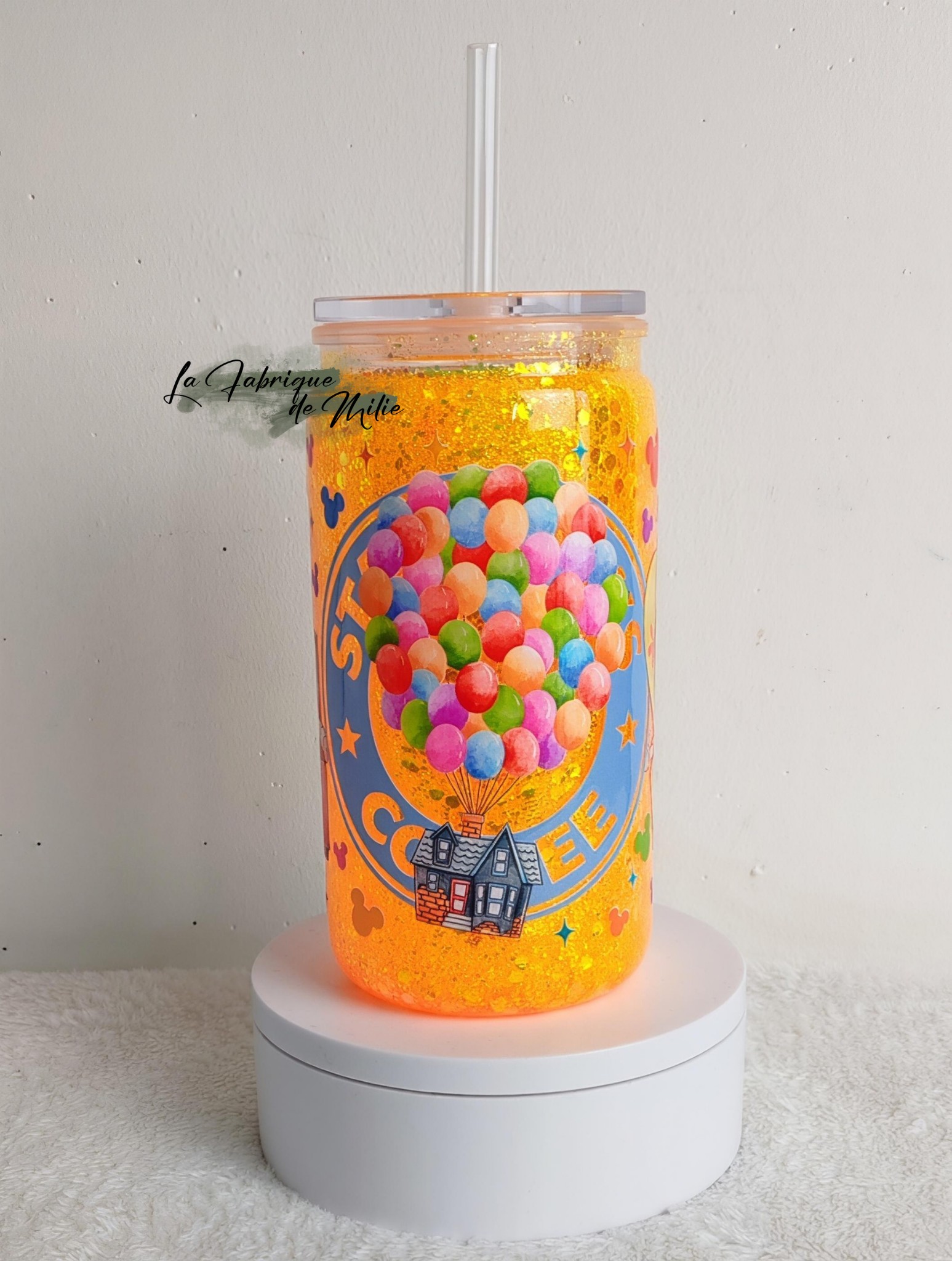 Gobelet Snow Globe – « Là-Haut »