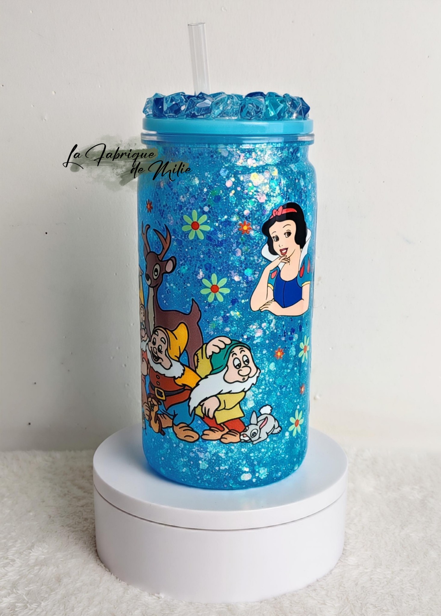 Gobelet Snow Globe - "Blanche-neige" – Image 3