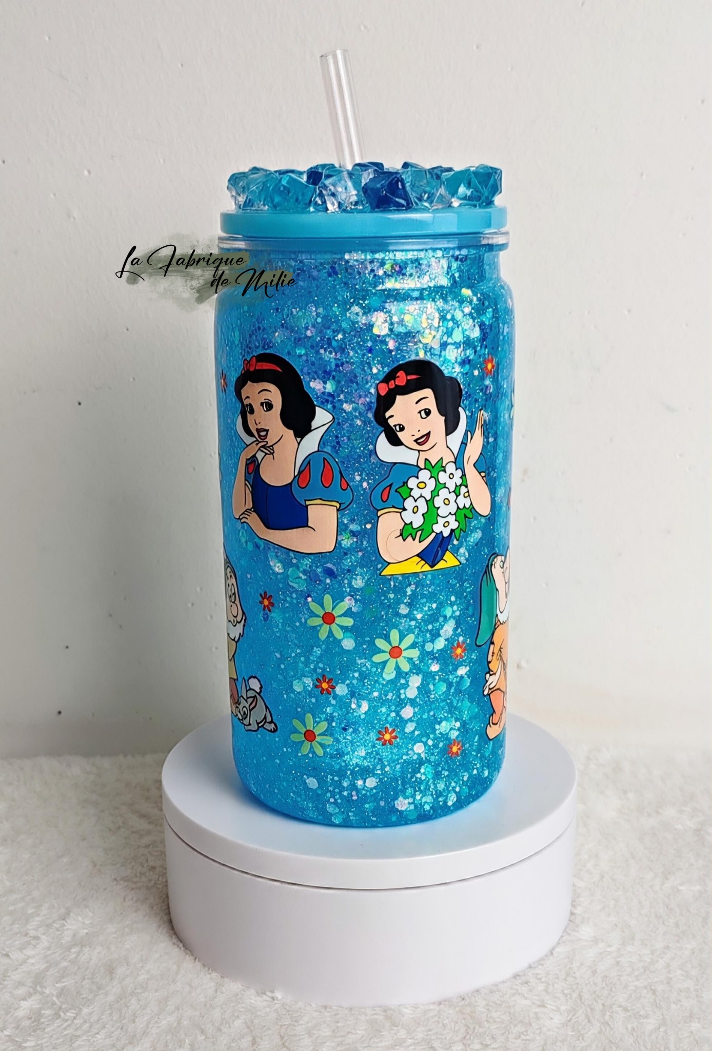 Gobelet Snow Globe - "Blanche-neige" – Image 4