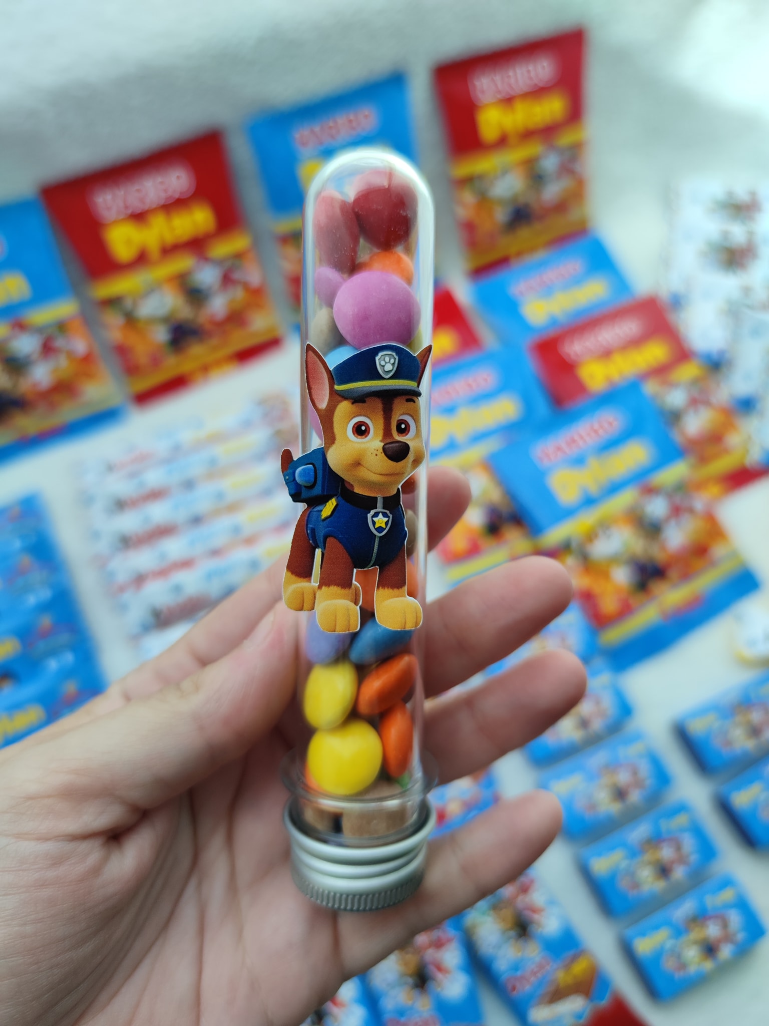 Tube à Bonbons Personnalisé pour Invités – Sur Mesure – Image 2