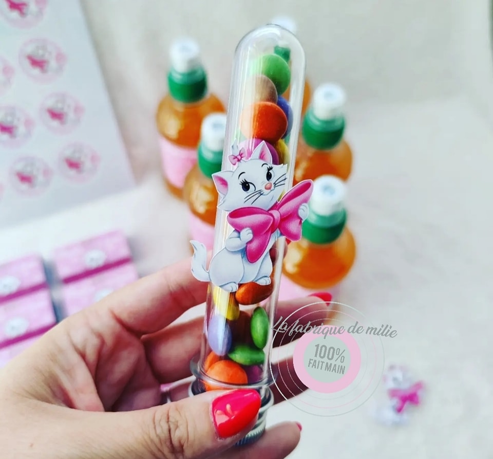Tube à Bonbons Personnalisé pour Invités – Sur Mesure
