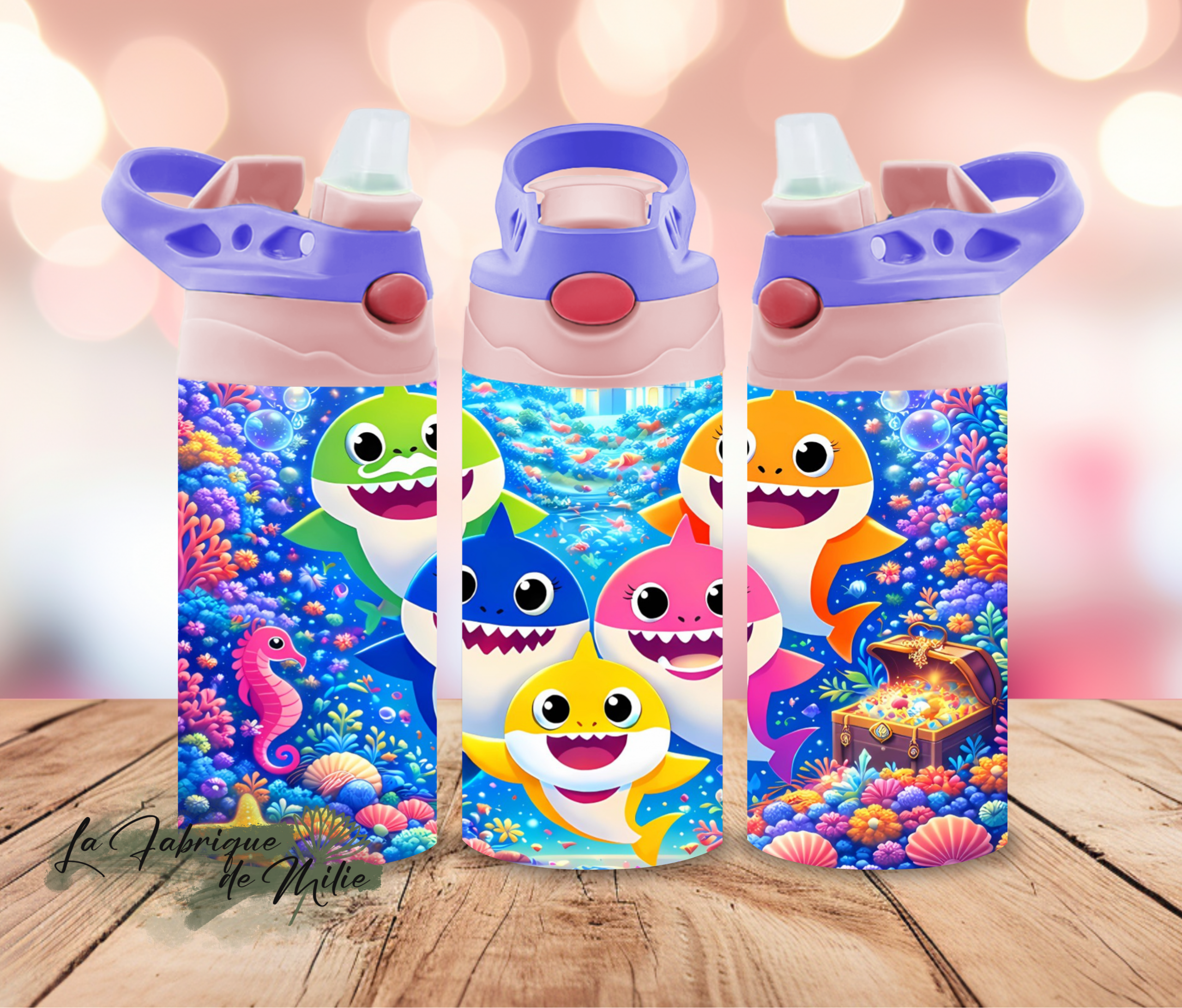 Gourde thermos kids – Baby shark